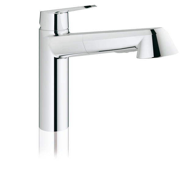Grohe Eurodisc Cosmopolitan keukenmengkraan uitloop 1-gats chroom SpeedClean