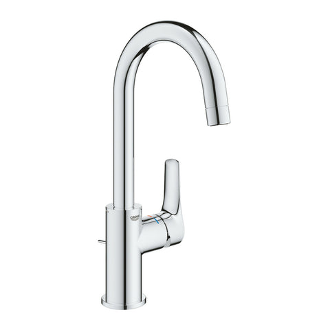 Grohe Eurosmart wastafelmengkraan hoog FastFixation
