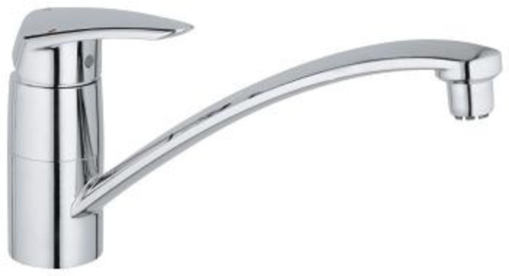 Grohe Eurodisc keukenmengkraan 1-greeps 1-gats vrije uitloop chroom