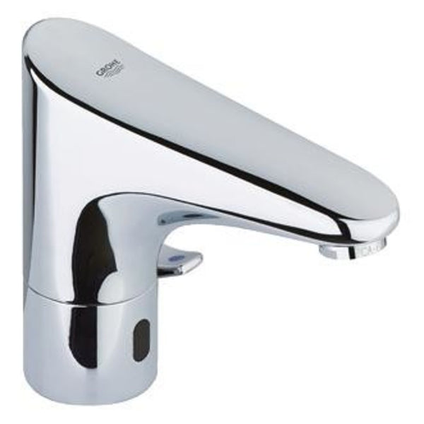 Grohe Europlus E elektronische wastafelmengkraan infrarood batterij chroom
