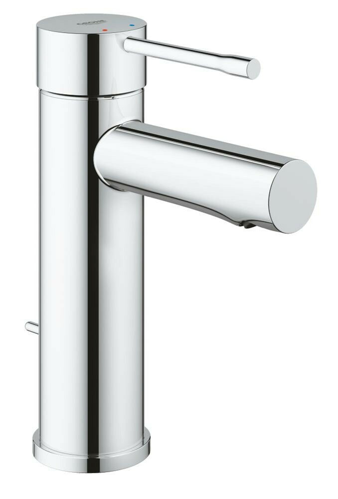 Grohe Essence wastafelmengkraan S-Size automatische lediging chroom