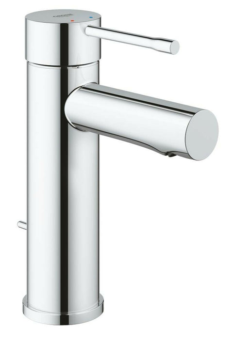Grohe Essence wastafelmengkraan S-Size automatische lediging chroom