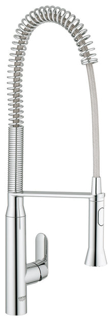 Grohe K7 mitigeur évier monotrou SpeedClean professionnelle chromé bec mobile