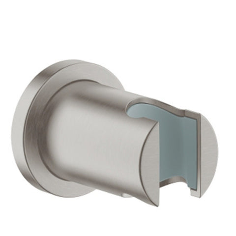 Grohe Rainshower wanddouchehouder onverstelbaar ronde rozet SuperSteel