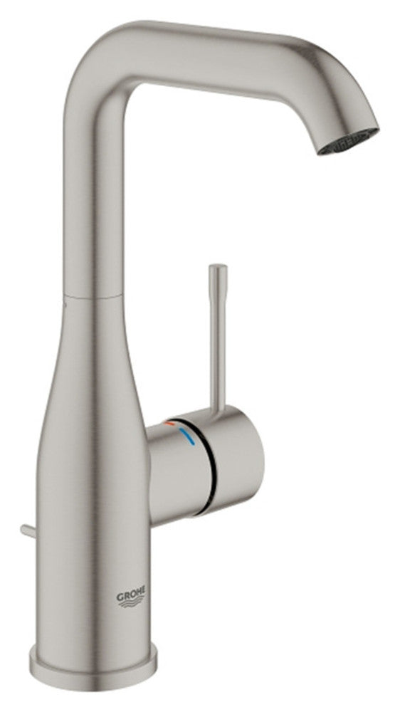 Grohe Essence wastafelmengkraan ééngreeps L-Size Supersteel