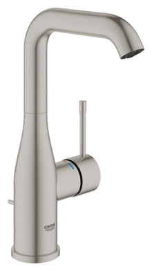 Grohe Essence wastafelmengkraan ééngreeps L-Size Supersteel
