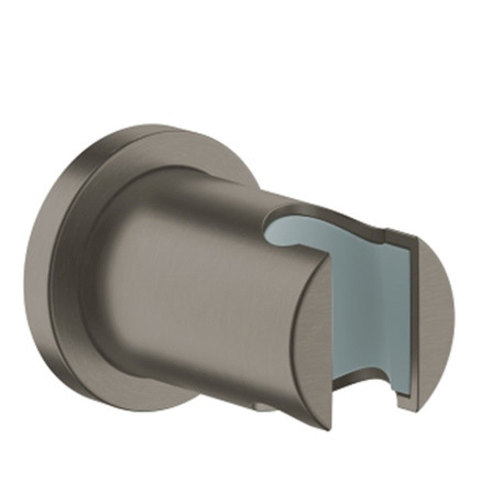 Grohe Rainshower wanddouchehouder onverstelbaar rozet brushed hard graphite