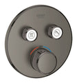Grohe Grohtherm SmartControl inbouwthermostaat 2 uitgangen Brushed Hard Graphite