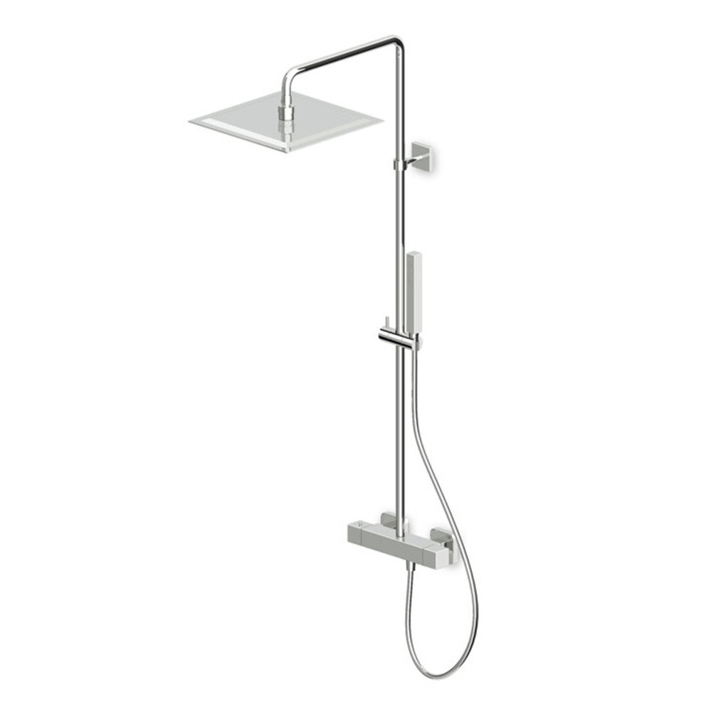 Zucchetti docce douchekolom thermostatisch vierkant 300x300mm