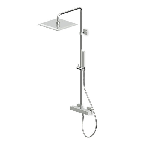 Zucchetti docce douchekolom thermostatisch vierkant 300x300mm