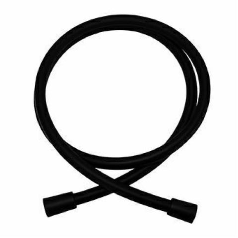 Zucchetti doucheslang PVC 1/2x1/2 1500mm zwart