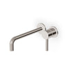 Zucchetti Pan basin mixer tap brushed nickel