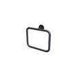 Zucchetti Pan towel holder à anneau matt black lisse