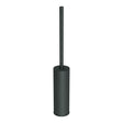 Zucchetti porte-brosse WC à poser Noir mat lisse