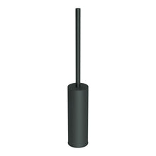 Zucchetti porte-brosse WC à poser Noir mat lisse
