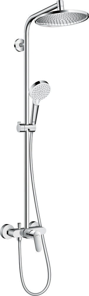 Hansgrohe Crometta S douchepijp 240 1straal met mengkraan chroom