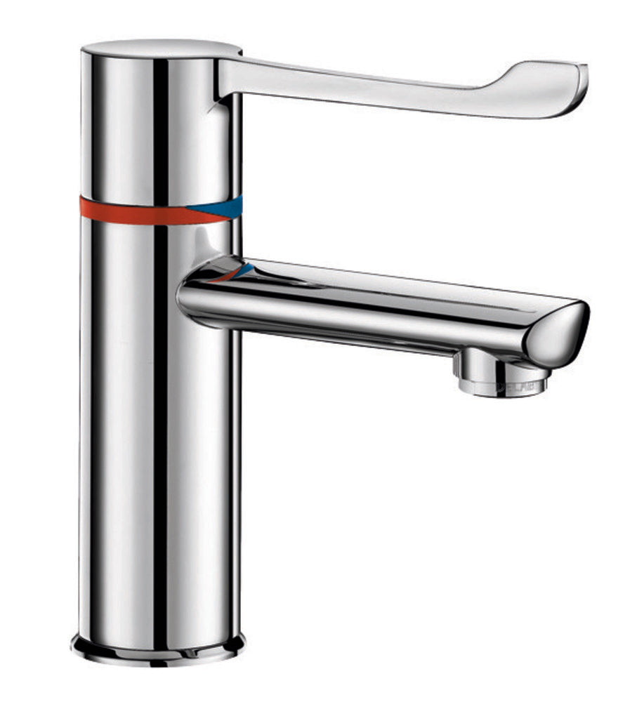 Delabie Securitherm thermostatische sequentiële wastafelmengkraan