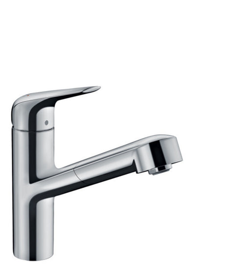 Hansgrohe M42 keukenmengkraan 1-greeps ComfortZone 150 uitloopuiteinde chroom