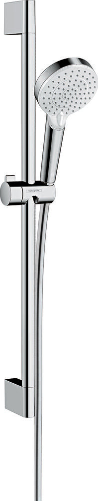 Hansgrohe Crometta doucheset Vario EcoSmart 9 l/min. douchestang 65cm wit/chroom