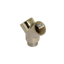 Y-stuk chroom 1/2"F x 1/2"M x 1/2"F