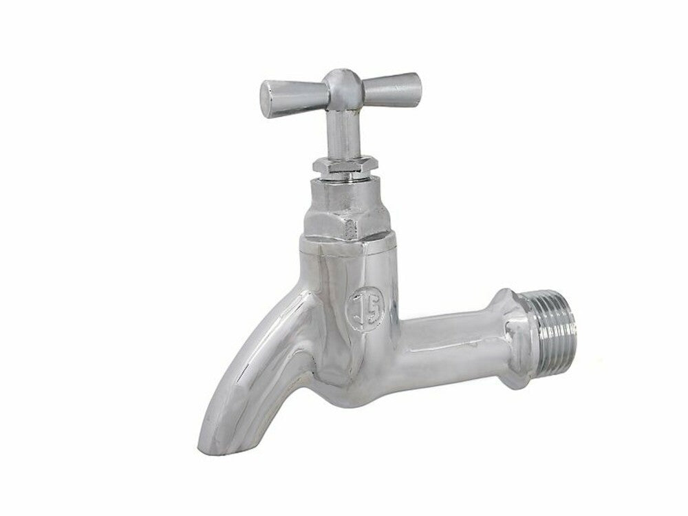 dienstkraan enkel 1/2" chroom