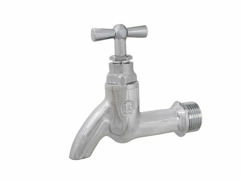 dienstkraan enkel 1/2" chroom