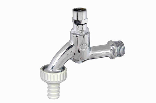 tap double service for usage à clef 1/2" chrome