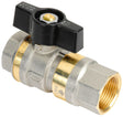 Effebi Aster Flow bolkraan met terugslagklep 1/2" ACS gekeurd
