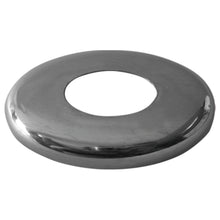 rosace 3/4" H 5 mm inox chromé