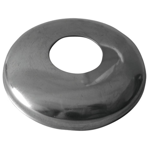 rozet chroom inox 1/2" hoogte 10 mm