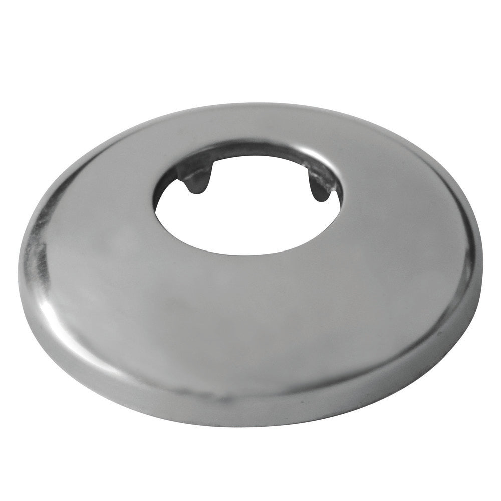 Rozet 1/2" H 15 mm inox verchroomd