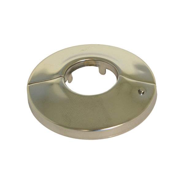 rozet met scharnier chroom 1/2"