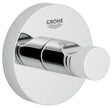 Grohe Essentials crochet simple métal fixation invisible chromé