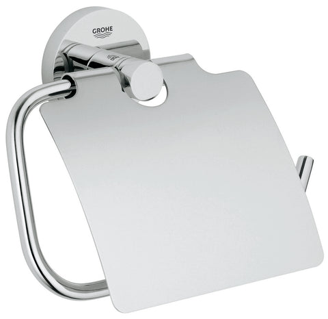 Grohe Essentials wc-rolhouder metaal deksel verborgen montage chroom