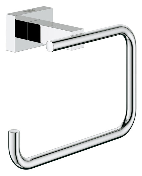 Grohe Essentials Cube rolhouder metaal geen deksel verborgen bevestiging chroom