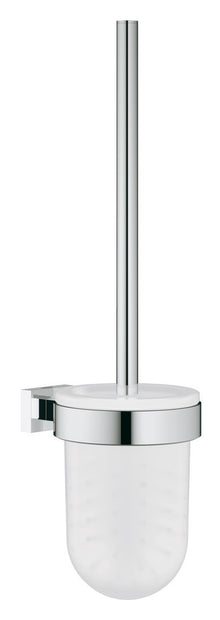 Grohe Essentials Cube wc-borstelset glas metaal wand verborgen chroom