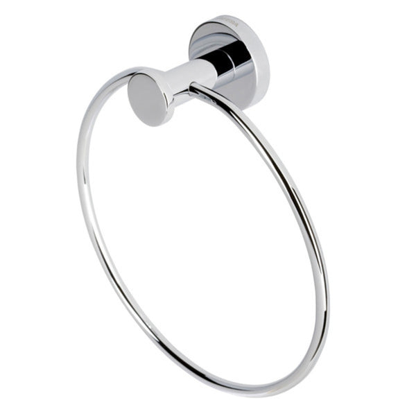 Geesa Nemox handdoekhouder ring 183x200x60mm verchroomd messing