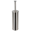 Geesa Nemox Stainless Steel porte-brosse WC mural blanc acier inoxydable brossé