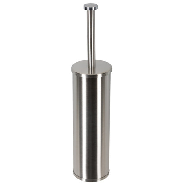 Geesa Nemox Stainless Steel wc-borstel wand wit geborsteld roestvrijstaal