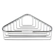 Geesa Basket porte-flacon/éponge d'angle chrome 260x260x85mm