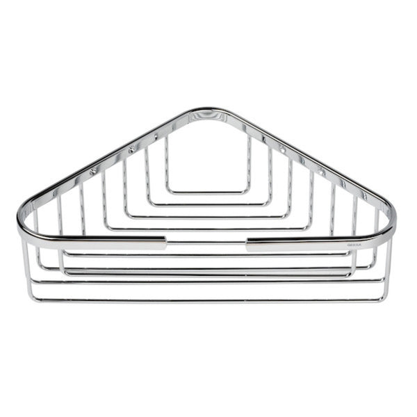 Geesa Basket porte-flacon/éponge d'angle chromé 260x260x85mm