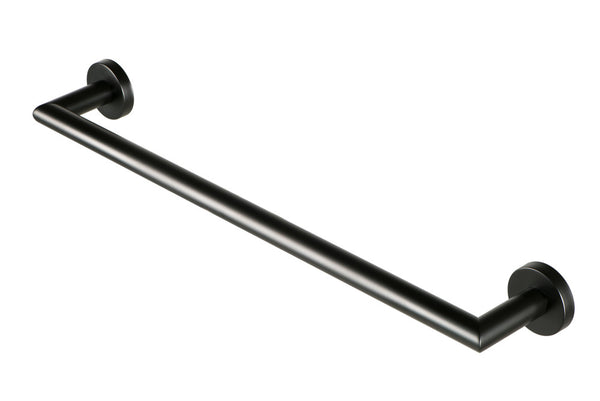 Geesa Nemox Black handdoekhouder enkel 450mm zwart spraypaint