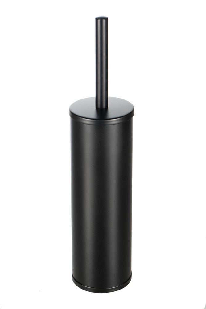 Geesa Nemox Black wc-borstelgarnituur wand met zwarte borstel zwart spraypaint