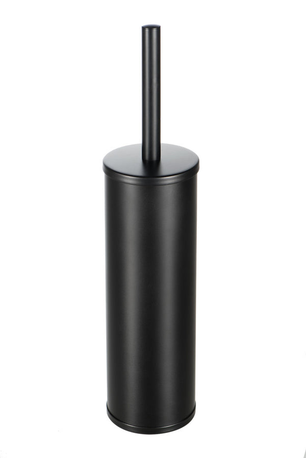 Geesa Nemox Black wc-borstelgarnituur wand met zwarte borstel zwart spraypaint