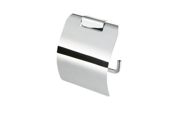 Geesa AIM toiletrolhouder met klep messing verchroomd