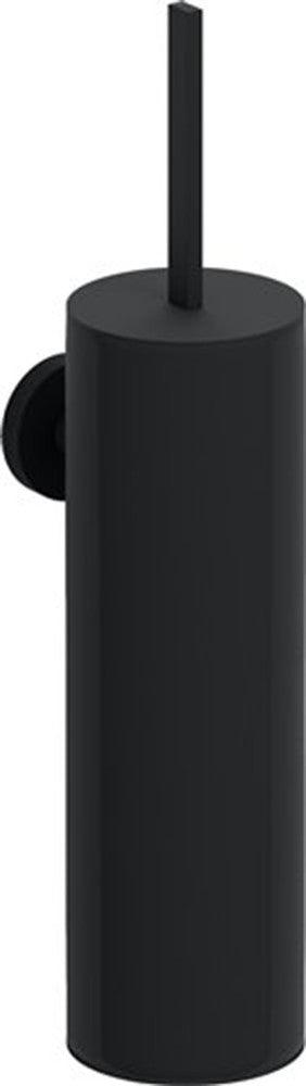 Clou Flat toiletborstelgarnituur wand mat zwart kompleet