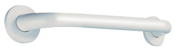 Delabie barre de relèvement inox époxy blanc fixations invisibles D32mm L300mm