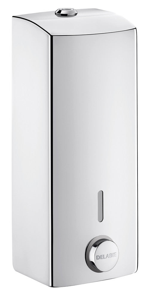 Delabie distributeur savon antigaspillage 1L 89x104mm inox poli brillant