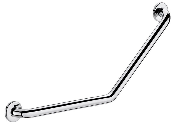 Delabie poignée 135 degrés inox poli 400x400mm 1,5mm D32mm 135kg