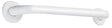 Delabie barre de maintien right 400mm D32mm stainless steel époxy white